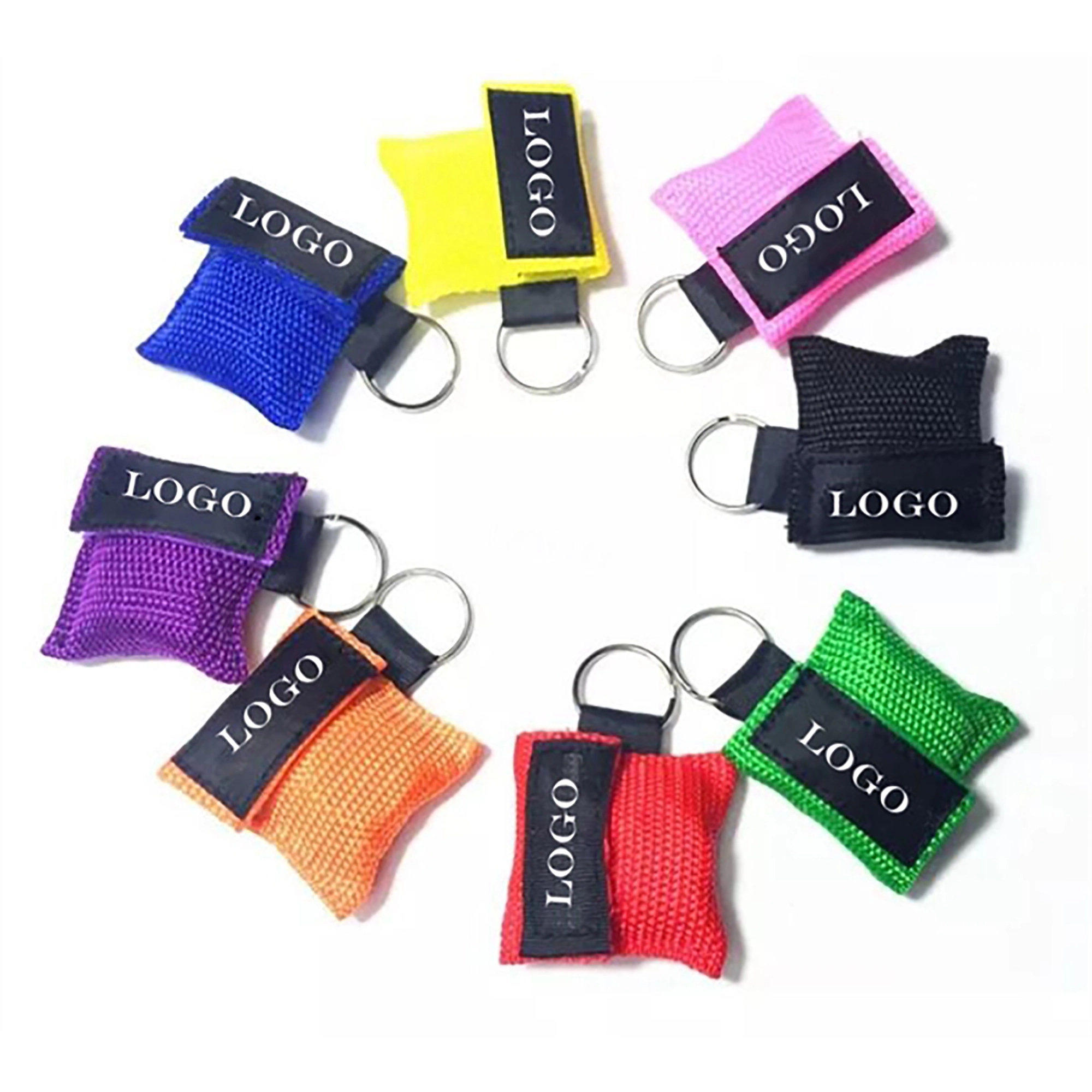 CPR Face Mask Keychain MOQ 100PCS 4