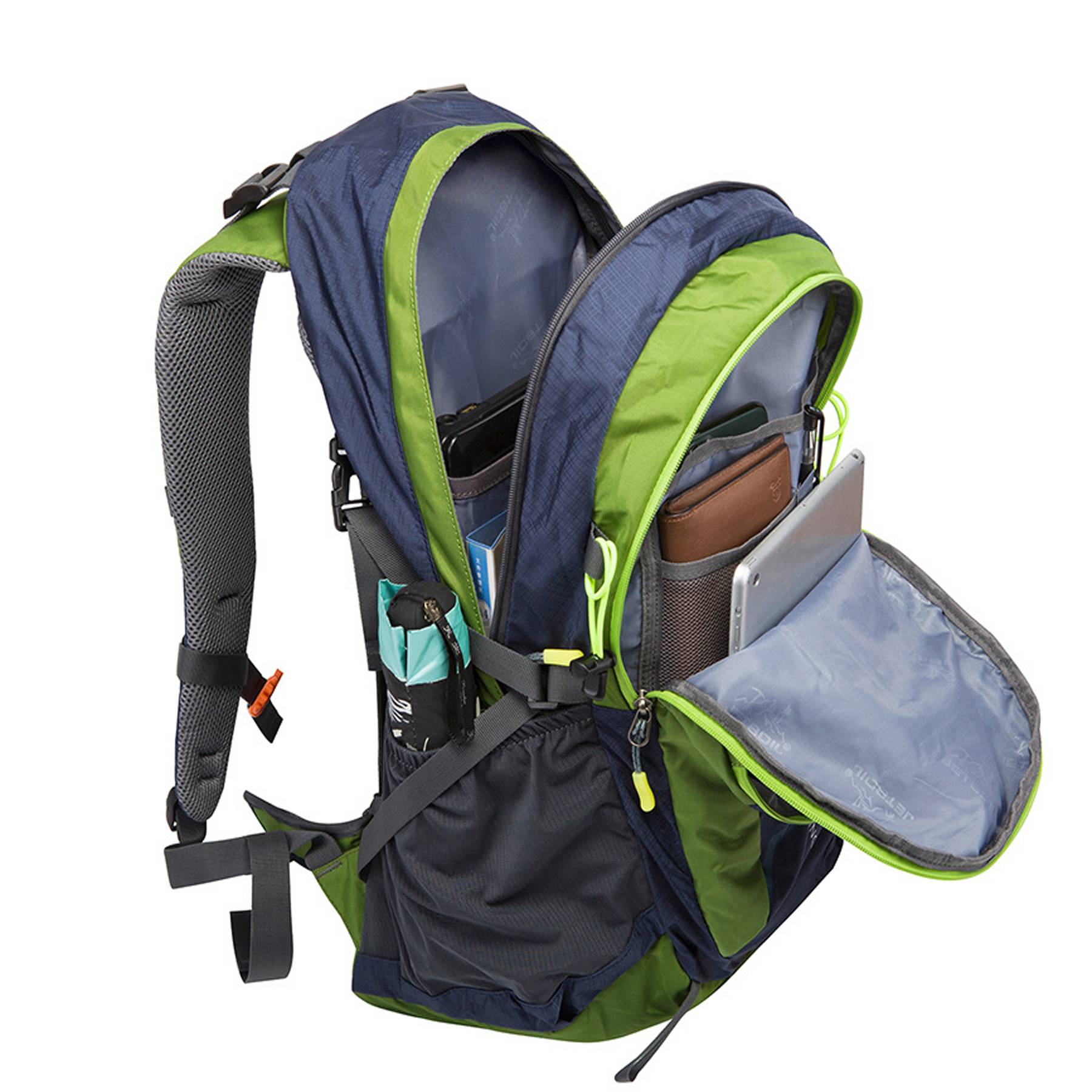 Anti-Theft Nylon 40L Waterproof Outdoor Backpack 5