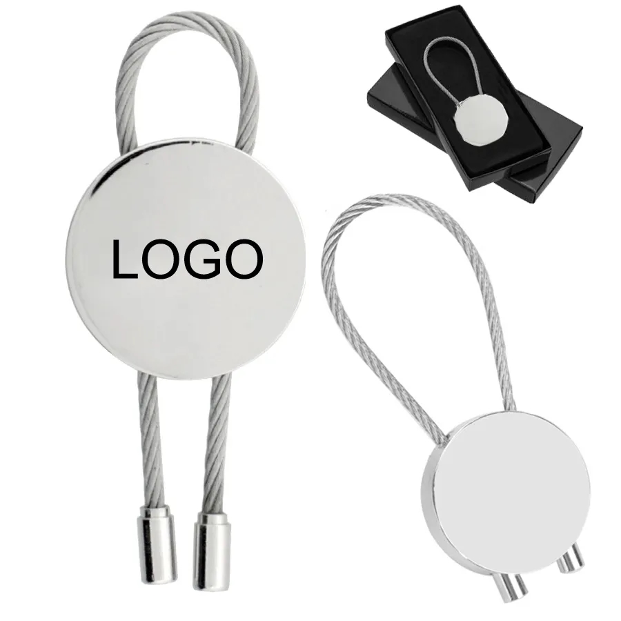 WIRE LOOP METAL KEYRINGS 4