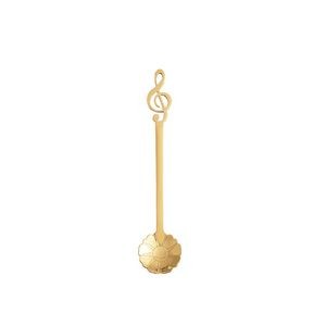 5.19 Inch Music Note Sunflower Coffee Spoon 9