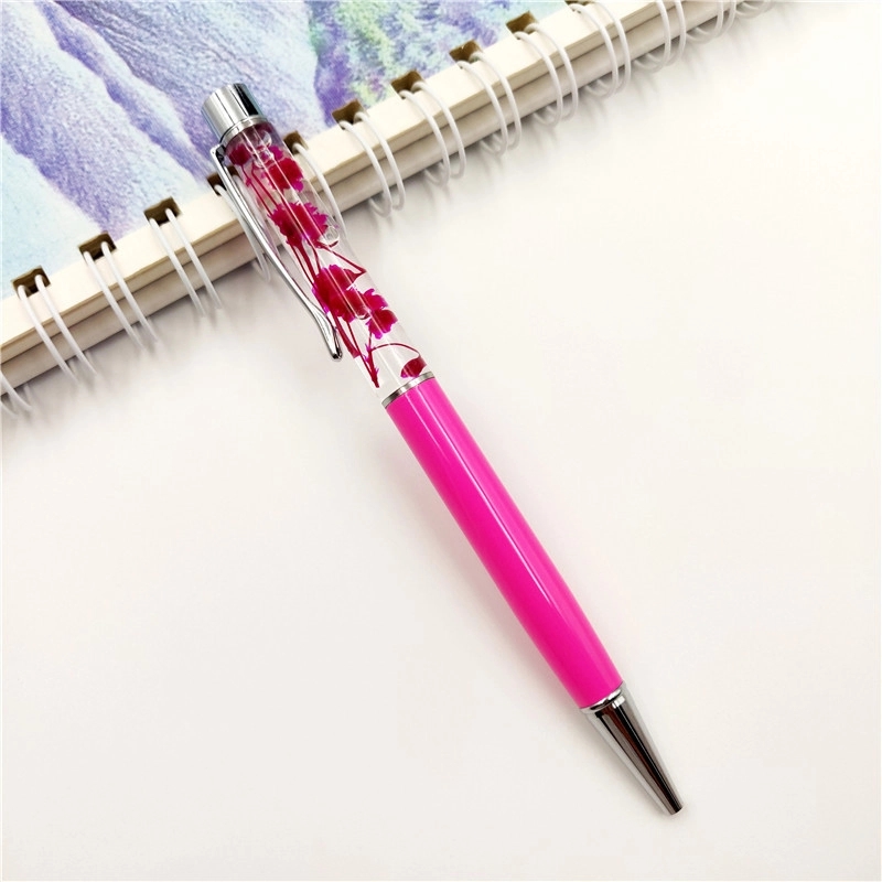 Dried Flower Metal Ballpoint Pen 3