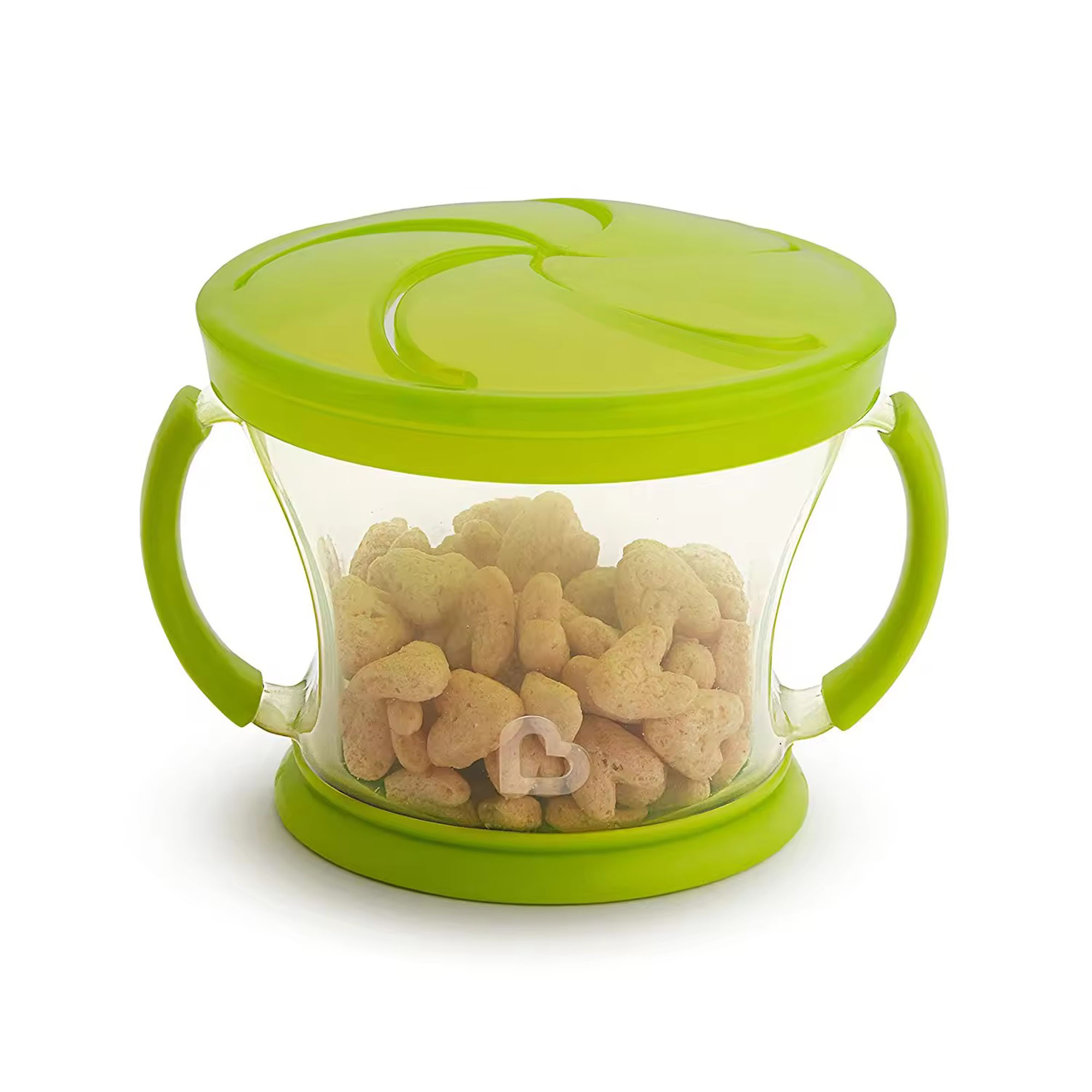 Spill-Proof Baby Snack Cup with Handles 3