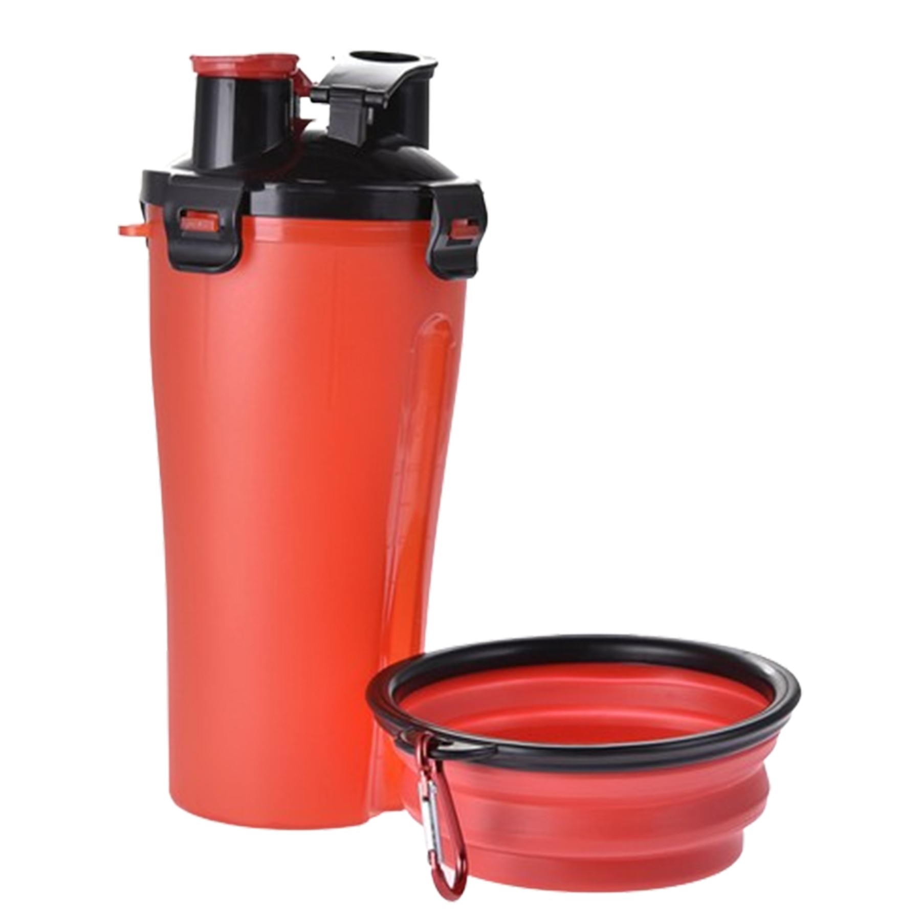 Pet Water Cup And Folding Bowl Set 4