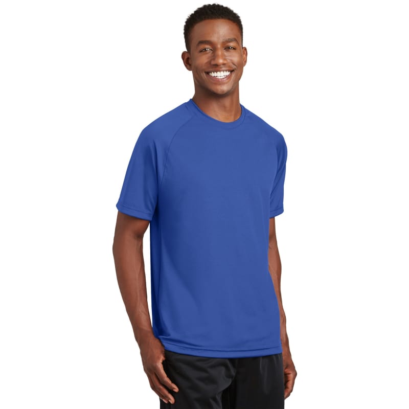 Sport-Tek Dry Zone Short Sleeve Raglan T-Shirt. 42
