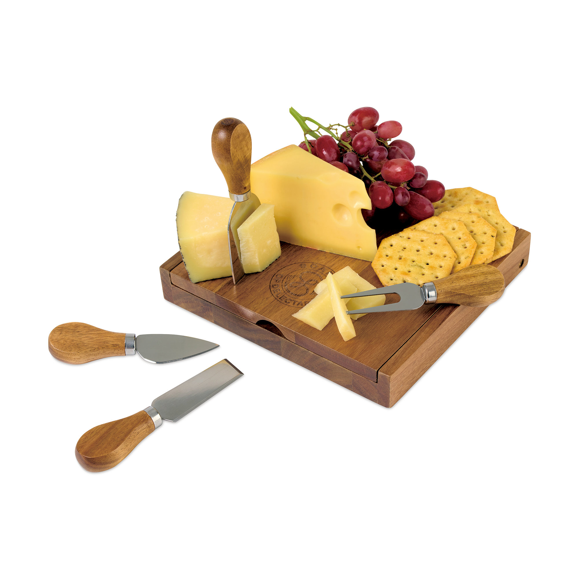 La Cuisine™ Cheese Board with Serving Set 11