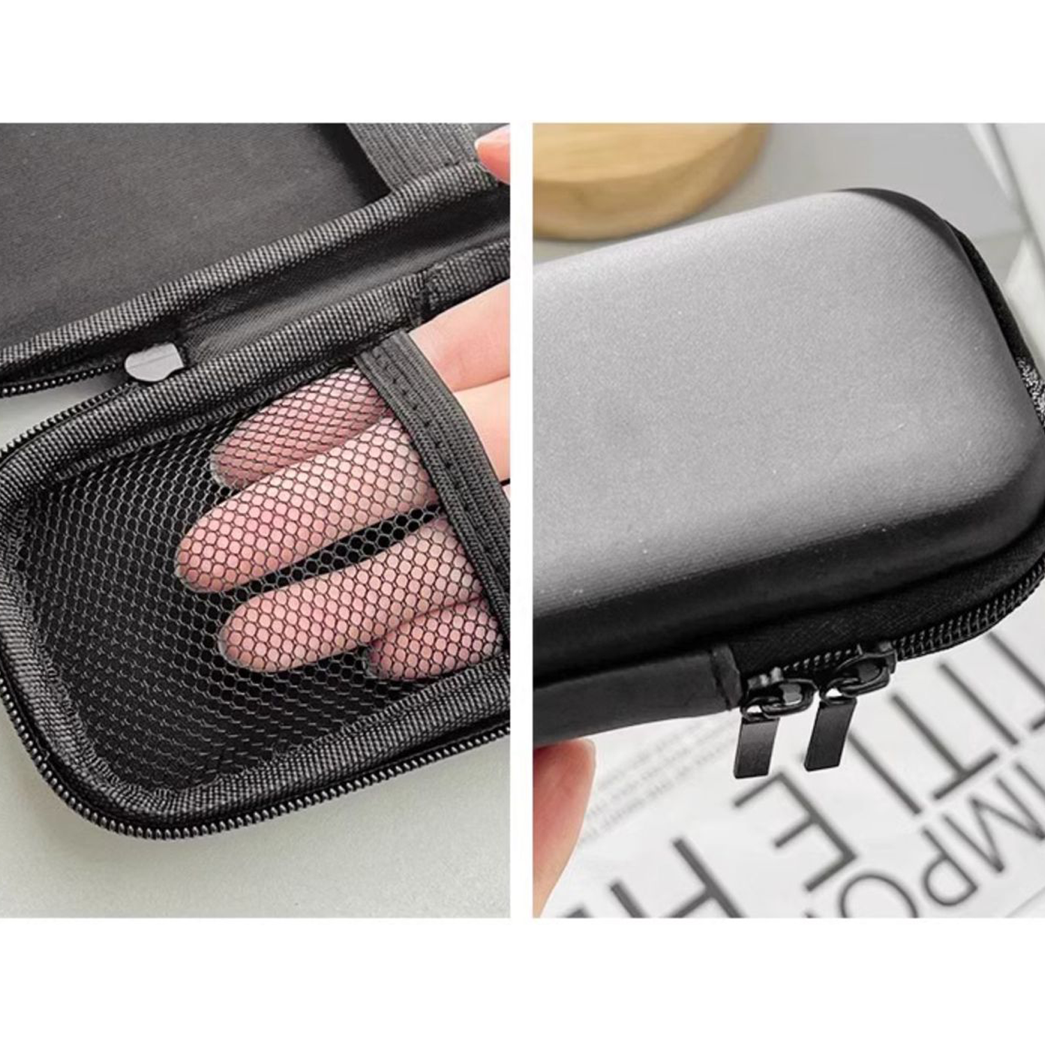 Multifunctional Pencil Case Beauty Zipper Bag Portable 4