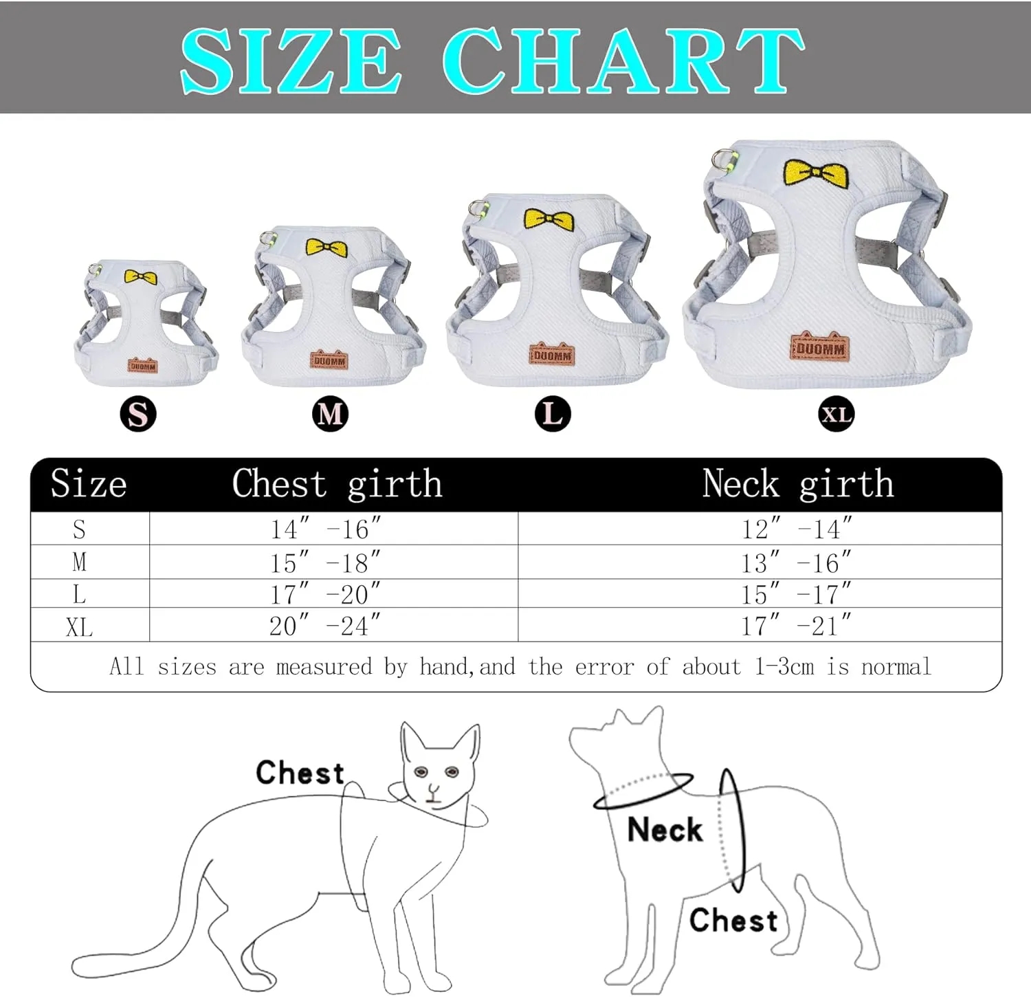Dog Harness and Leash Set 4