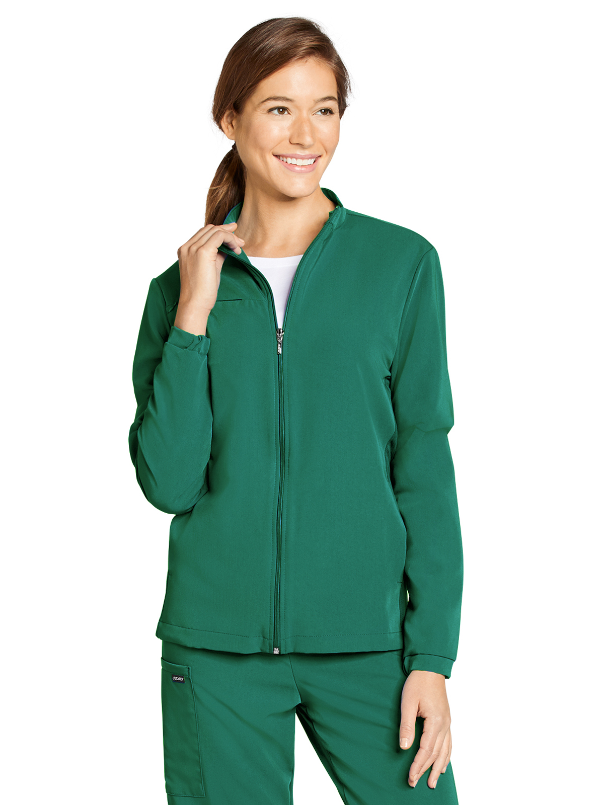 Jockey - Unisex 3-Pocket Zip Front Jacket 12