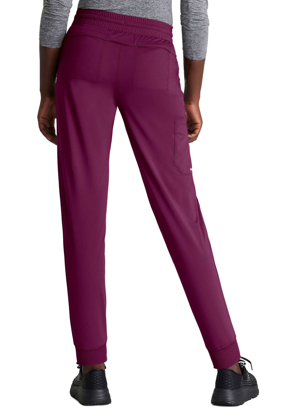 Skechers Slip-Ins - Women's Five-Pocket Ribbed Cuff Pace Jogger Scrub Pant 12