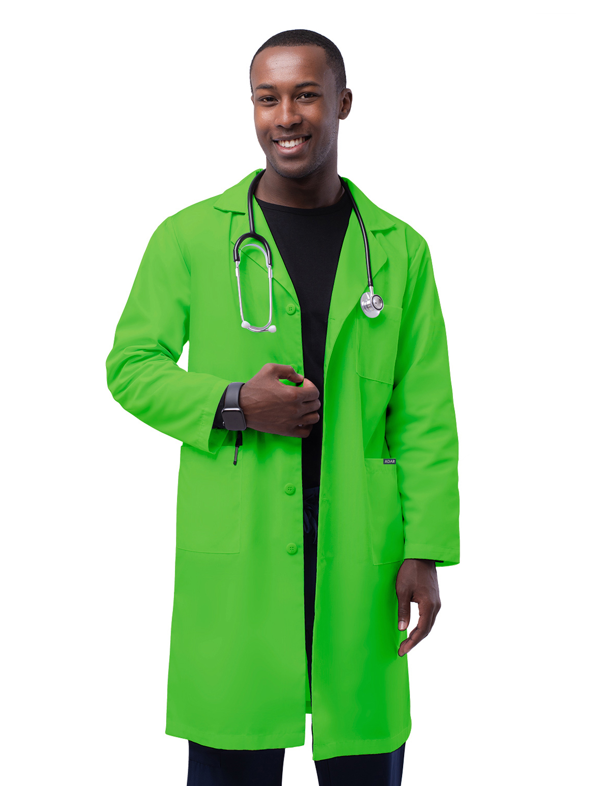 Adar - Universal - Unisex Five-Pocket 39" Lab Coat 4