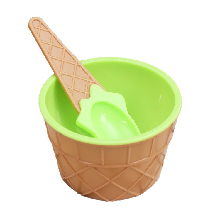 Reusable Ice Cream Bowls and Spoons 8