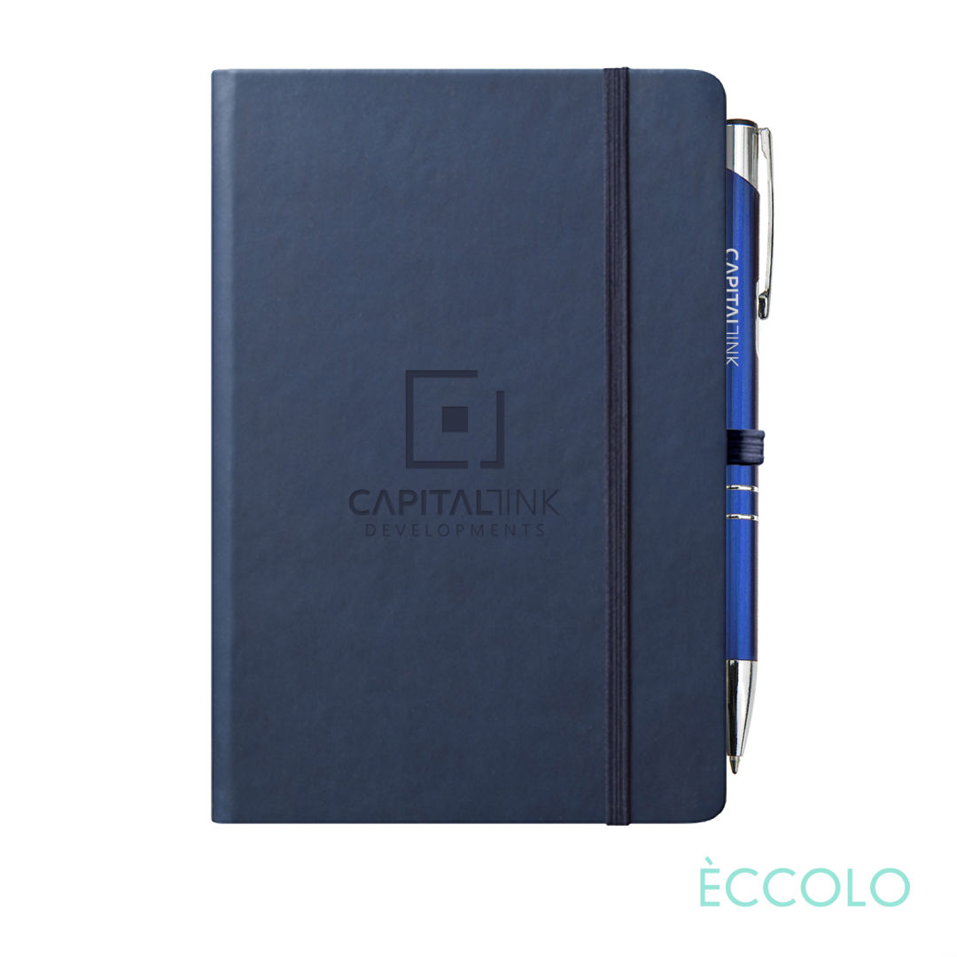 Eccolo® Cool Journal/Clicker Pen - (M) 4