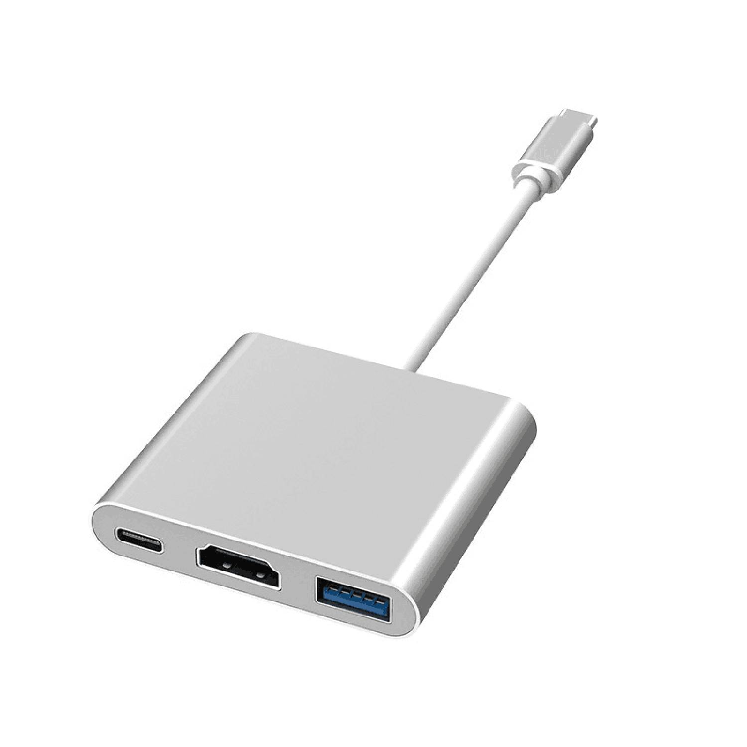 3-in-1 Type C HDMI USB 3.0 HUB 5