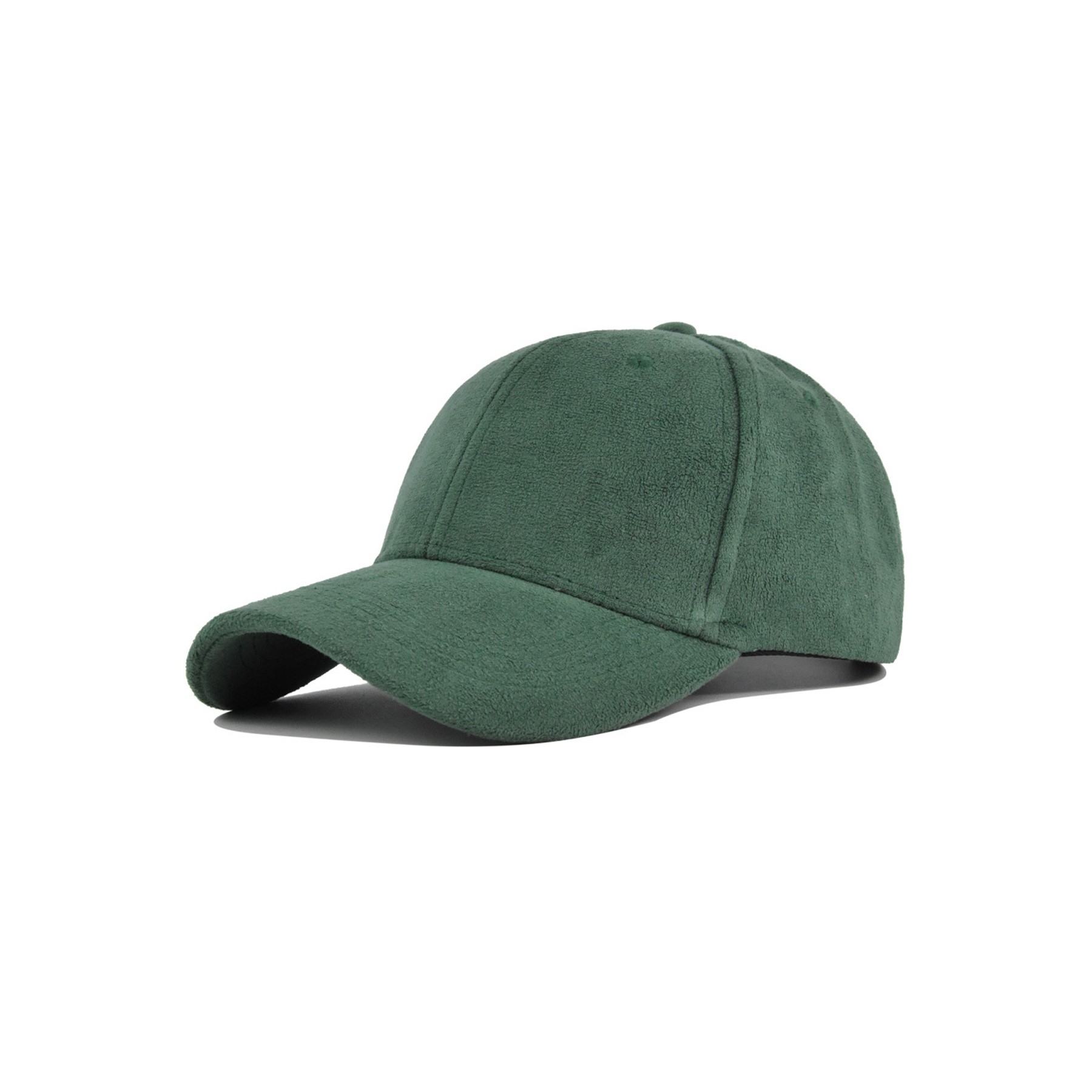 Faux Suede Leather Cap 1