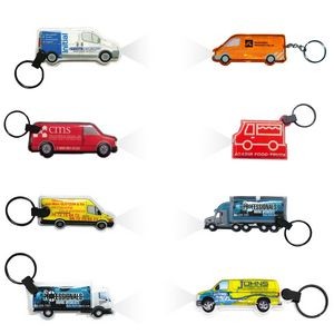 Custom Figure Shaped Keychain LED Flashlight 3