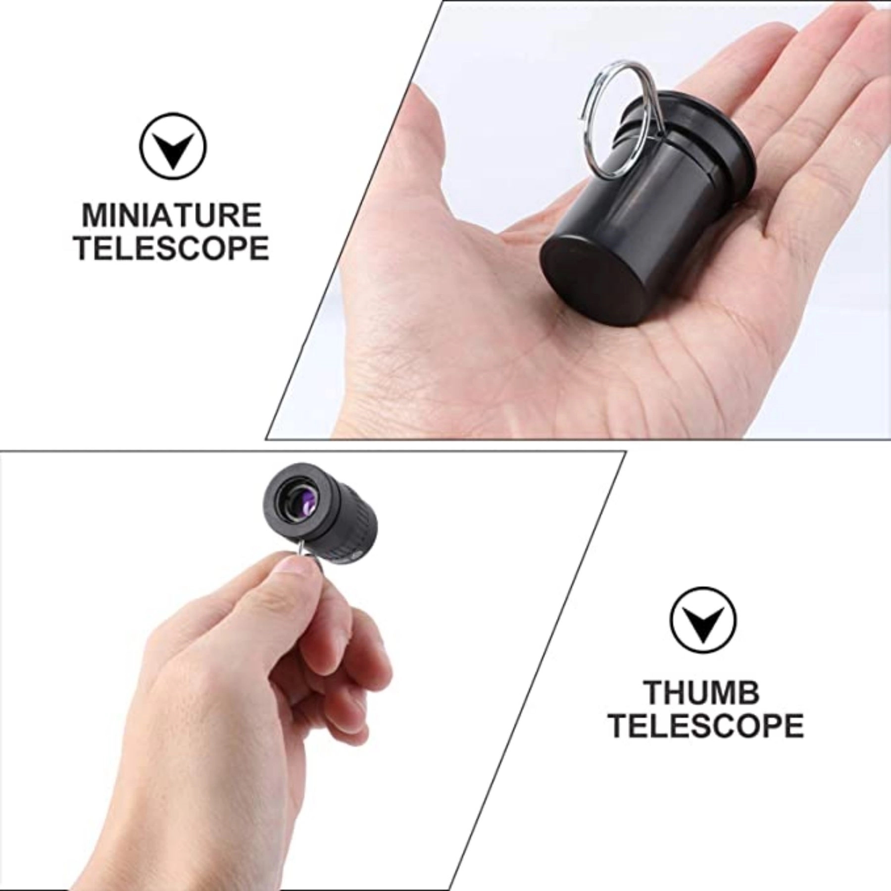 High Definition Finger Monocular Telescope With Keyring 9