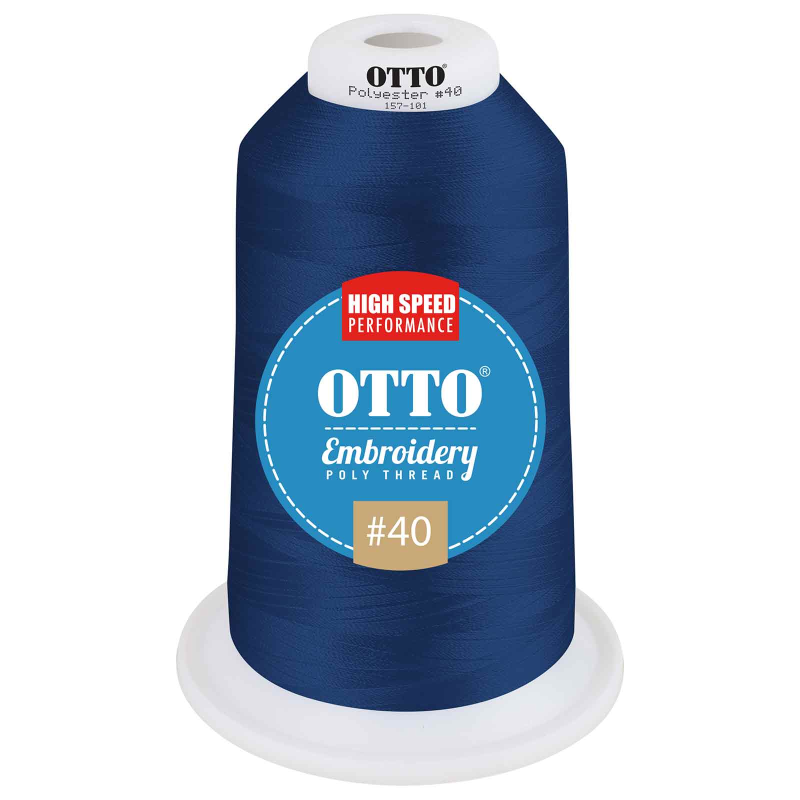 OTTO Embroidery Poly Thread #40 5,500 yd. King Cone 138