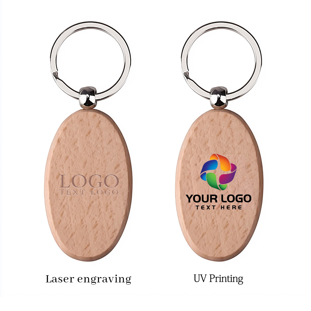 Promo Oval Wooden Key Holder 2