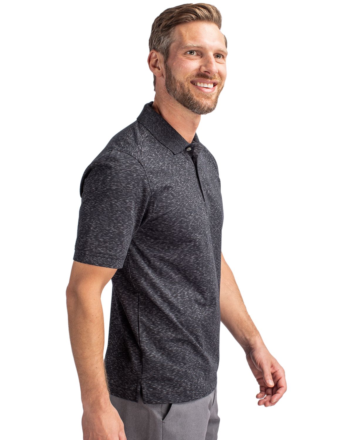 Advantage Tri-Blend Space Dye Mens Big and Tall Polo Big & Tall