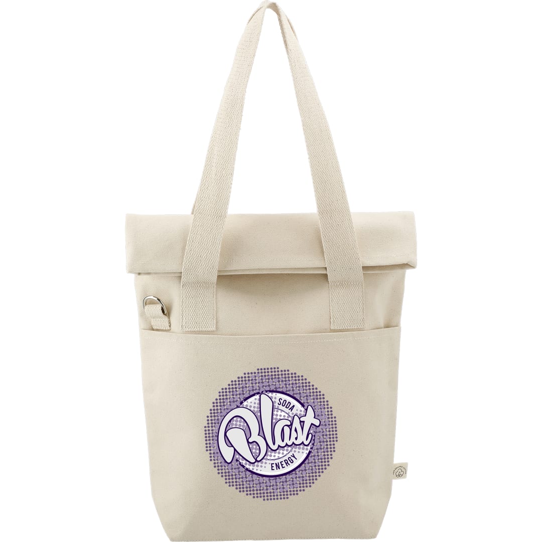 Organic 16oz Cotton Commuter Tote 21