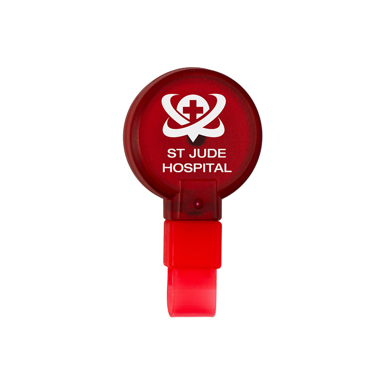 PVC FREE RECYCLED PLASTIC BADGE REEL W/SWIVEL ALLIGATOR CLIP (Patent US 11,974,638 B1) 5