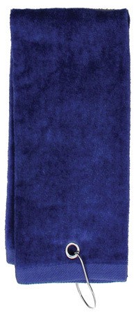 Tri Fold Sport Towel w/Center Grommet & Hook 6