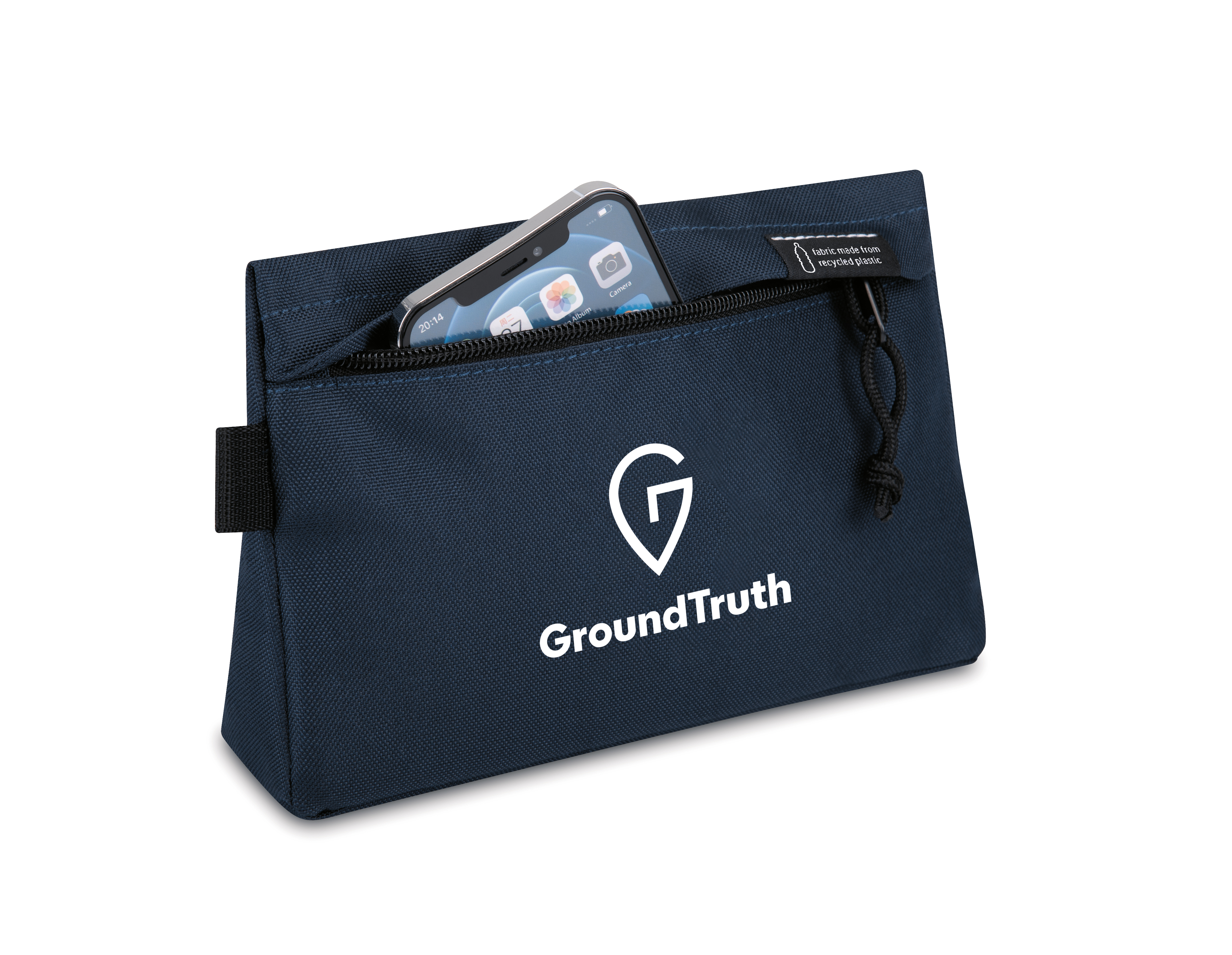 Renew Recycled rPET Zippered Pouch - AWARE™ 23