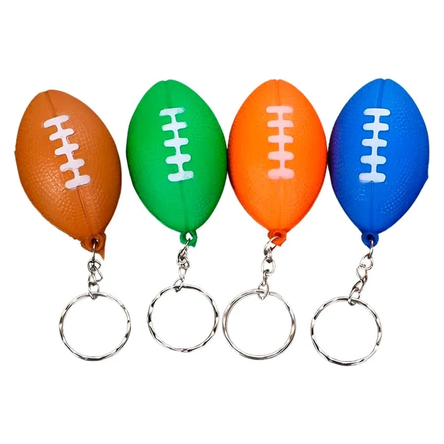 Pitted Rugby Keychain Stress Ball 2