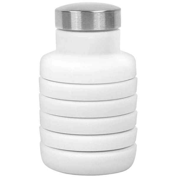 17oz Collapsible Silicon Water Bottle 12