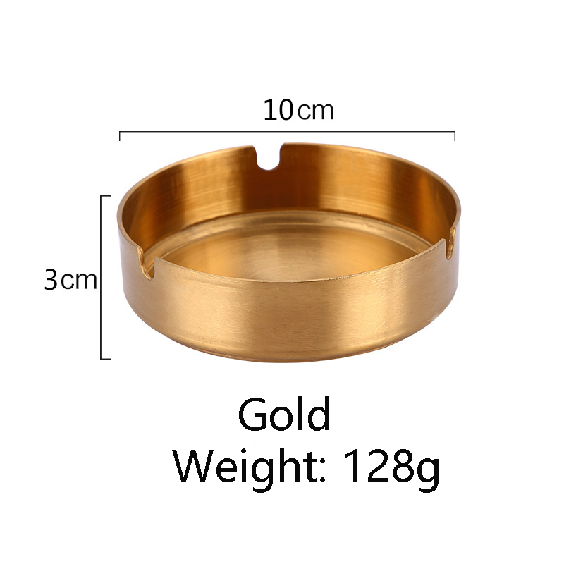 Stainless Steel Deluxe Cigar Ashtray 10