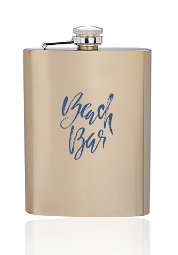 8 oz. Verano Stainless Steel Hip Flasks 20
