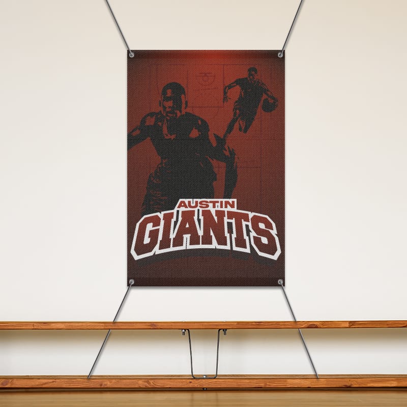 Custom 3' X 2' Mesh Banners 8