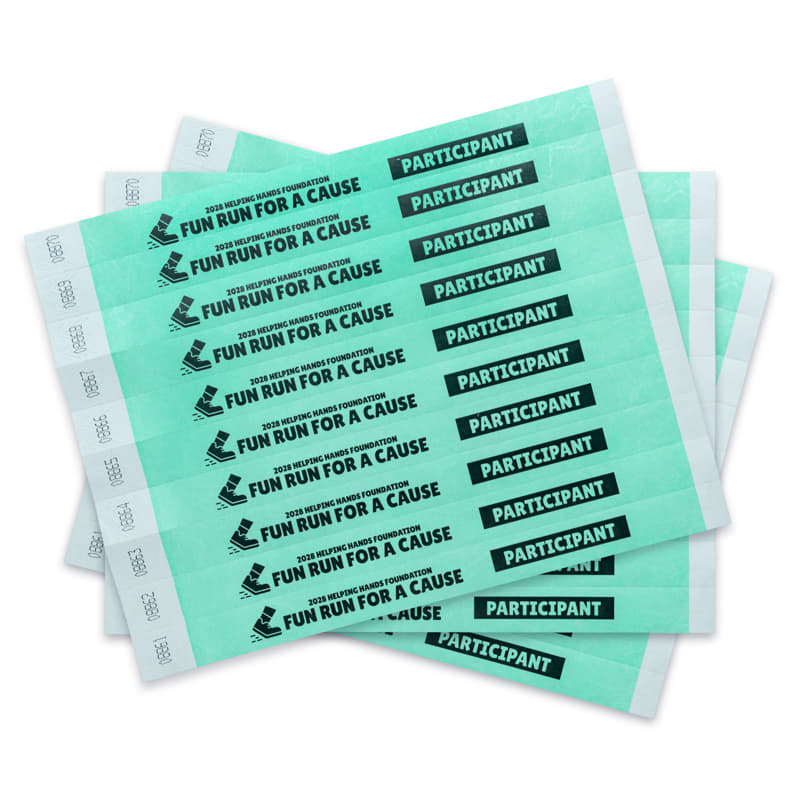 Tyvek Wristbands 2