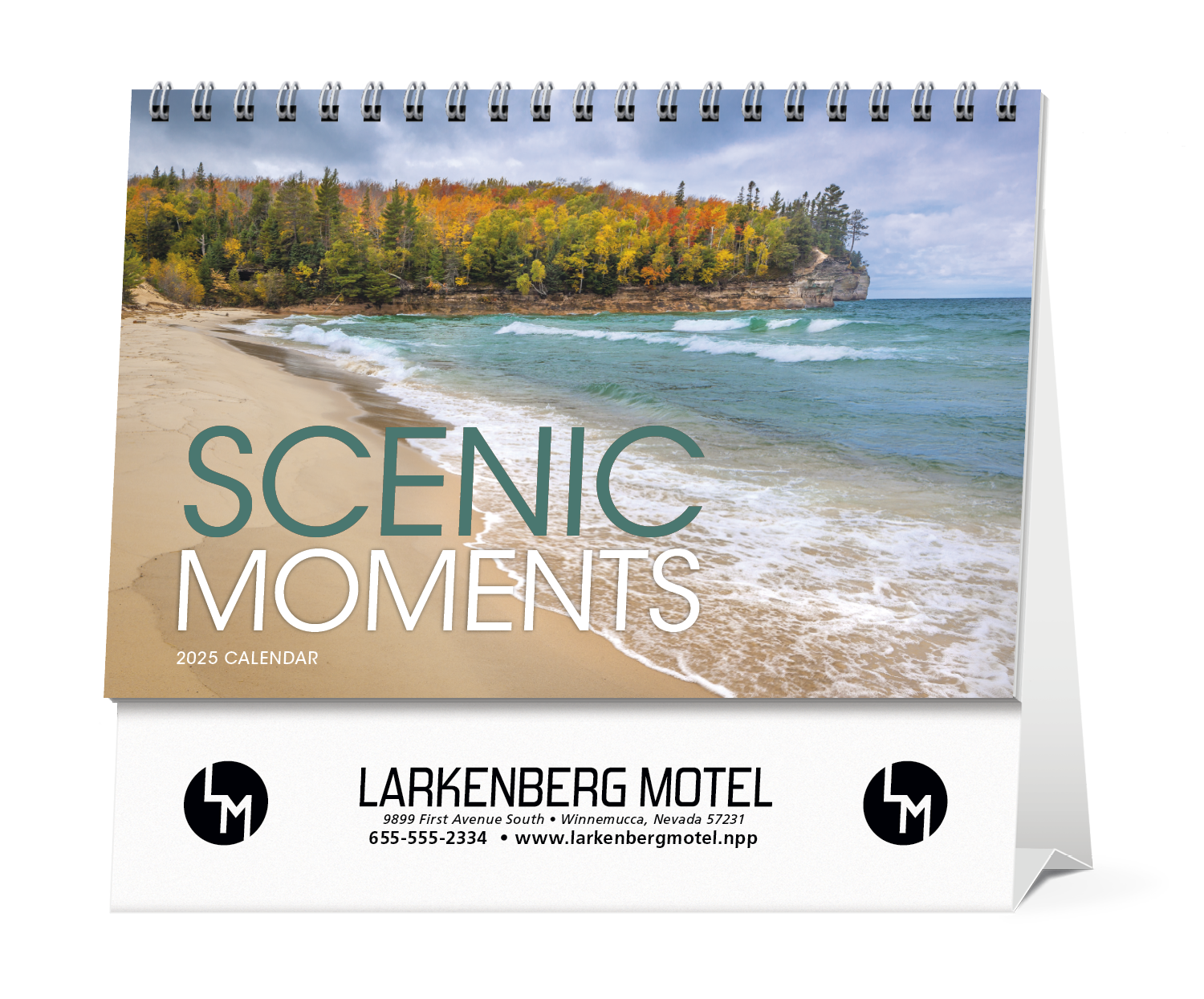 Triumph® Calendars Scenic Moments Large Desk Calendar 4