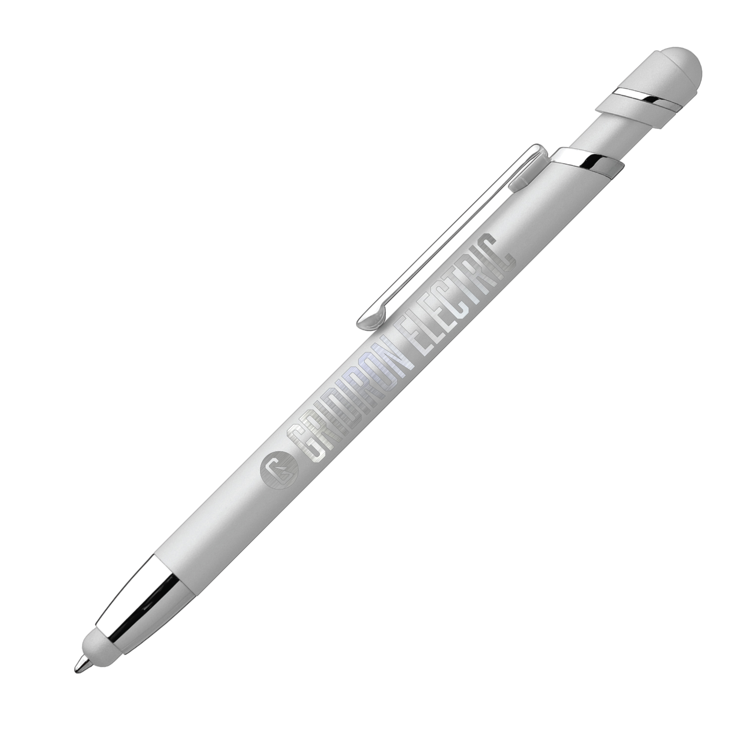 Pluto Softy Metal Pen with Stylus (Engraved Imprint) 6