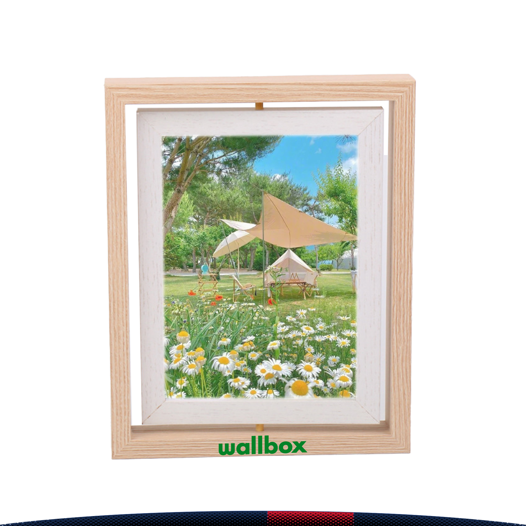 7 inches Simple Rotated Stereoscopic Frame 2