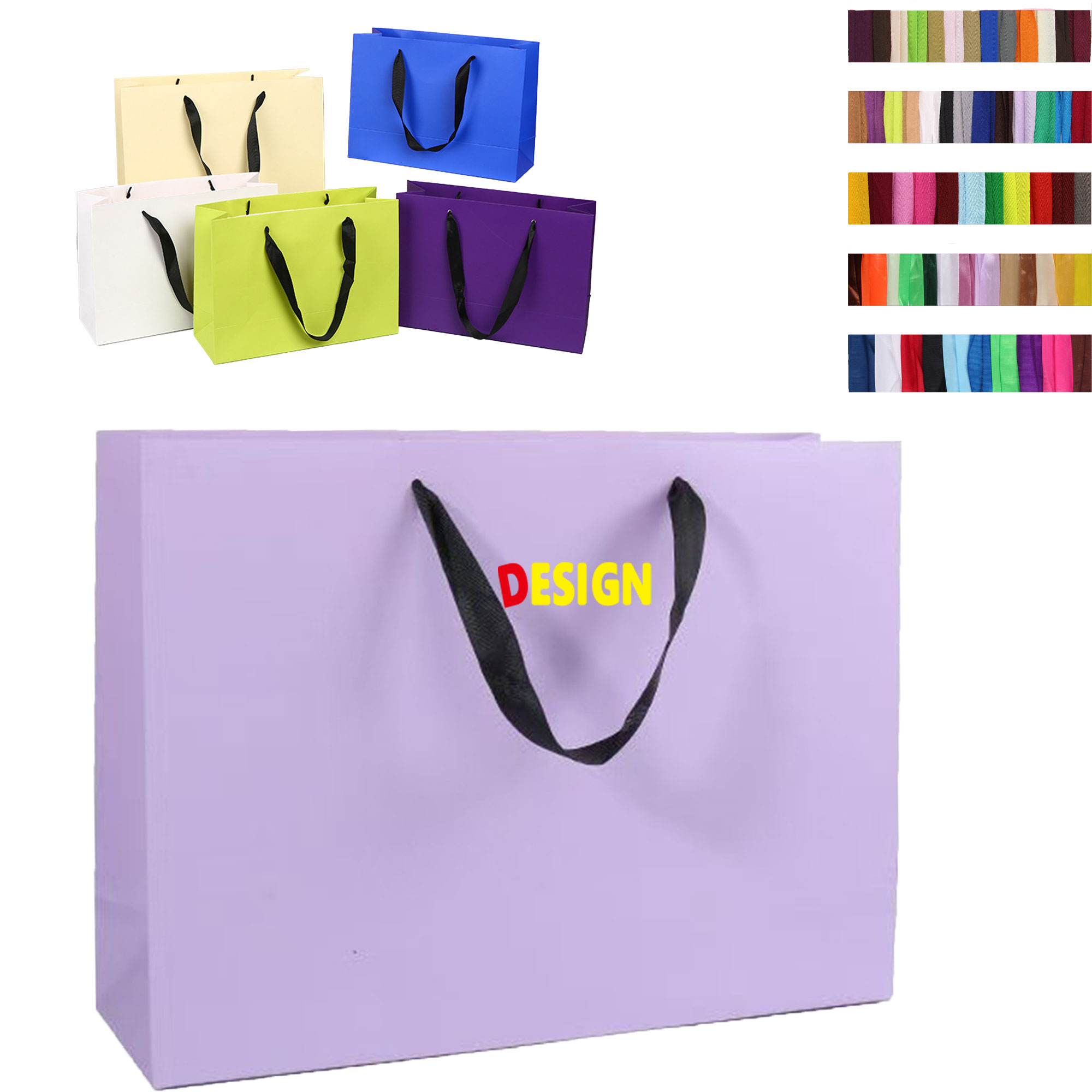 Personalized Paper Shopping Carriers 3