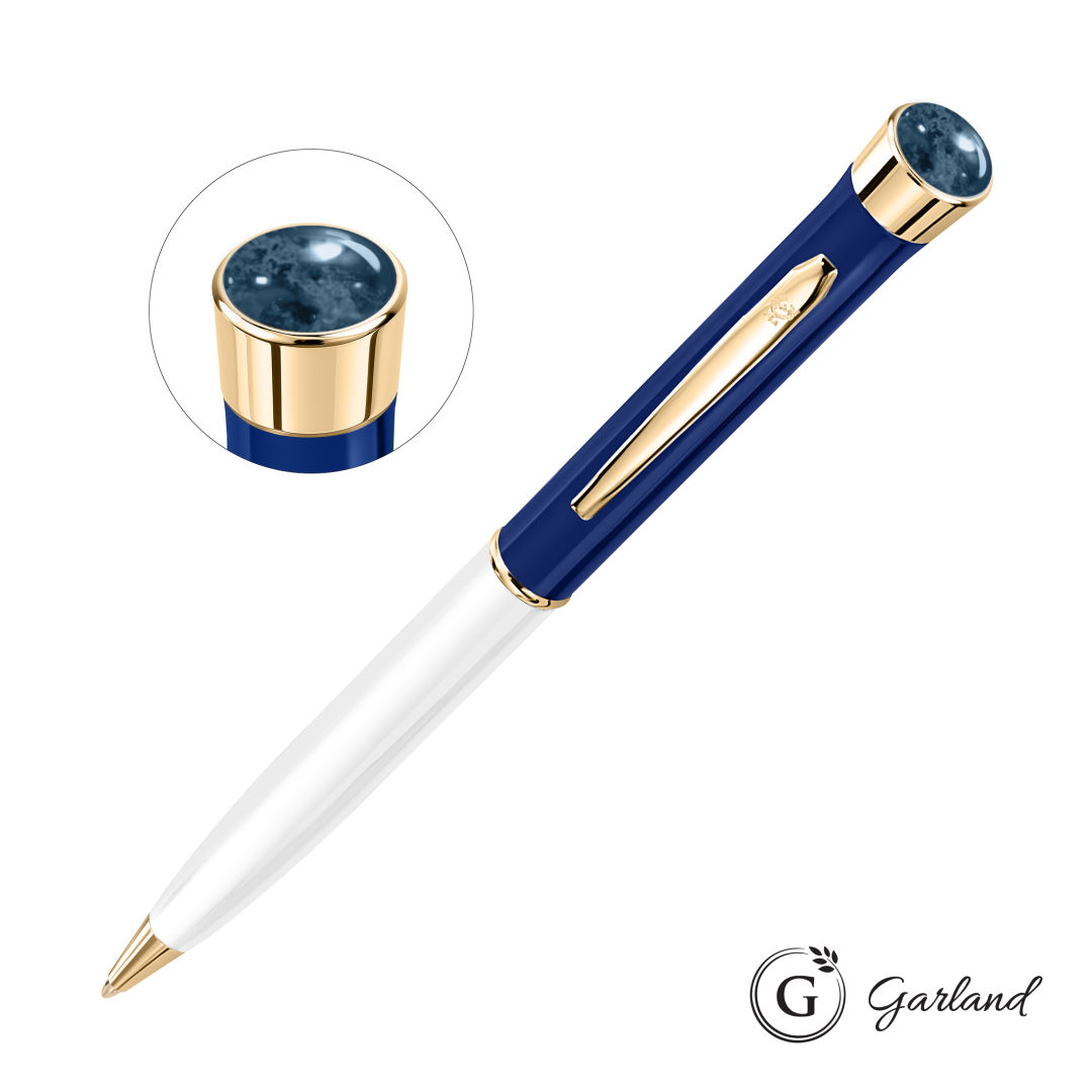Garland® Patriot Aura Ballpoint Twist Pen - Gold Accent 9