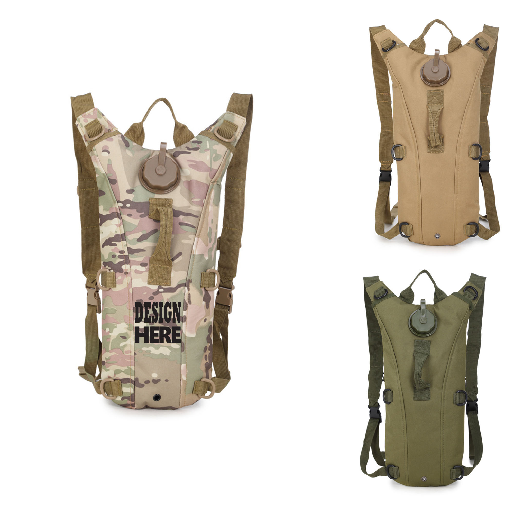 3L Hydration Backpack With Water Bladder 3