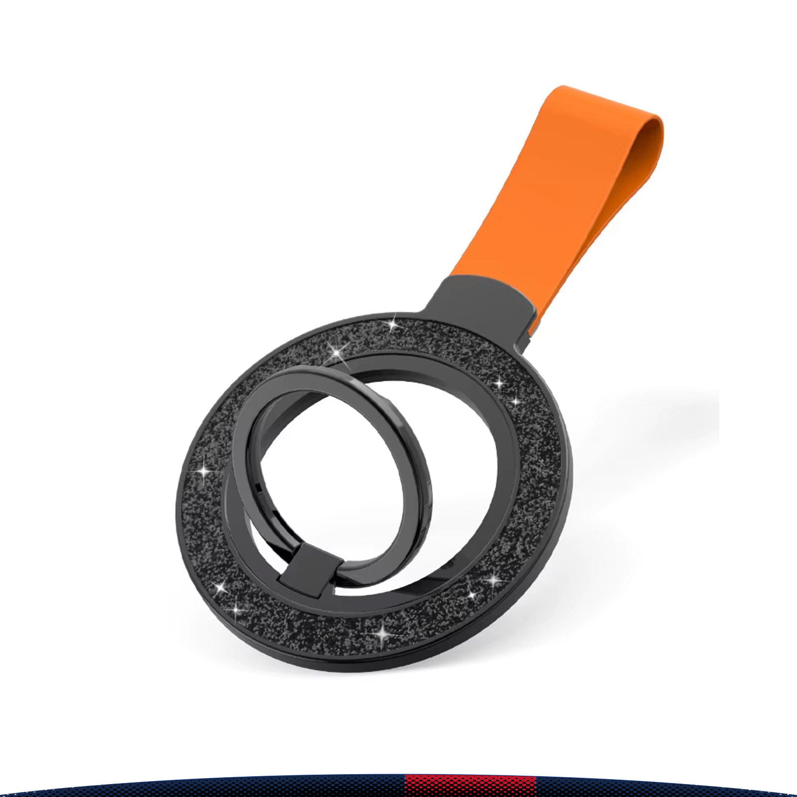 Wilkes DualMag Glitter Magnetic Phone Ring Holder 10