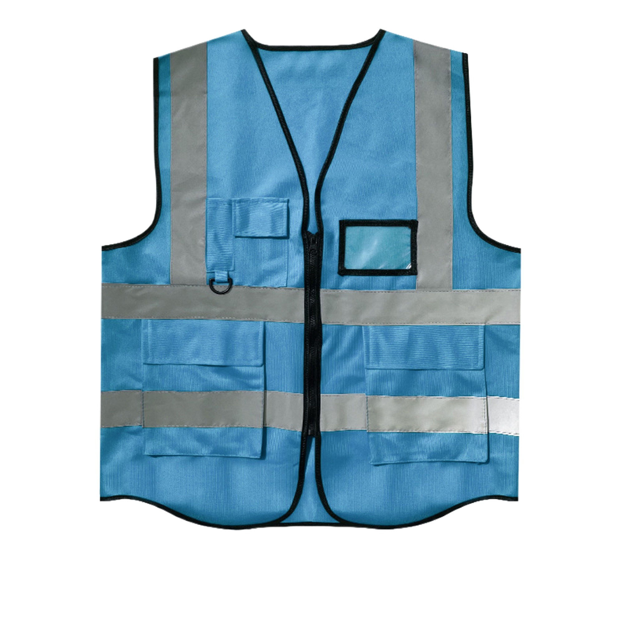 Reflective Multi-Pocket Safety Vest 7