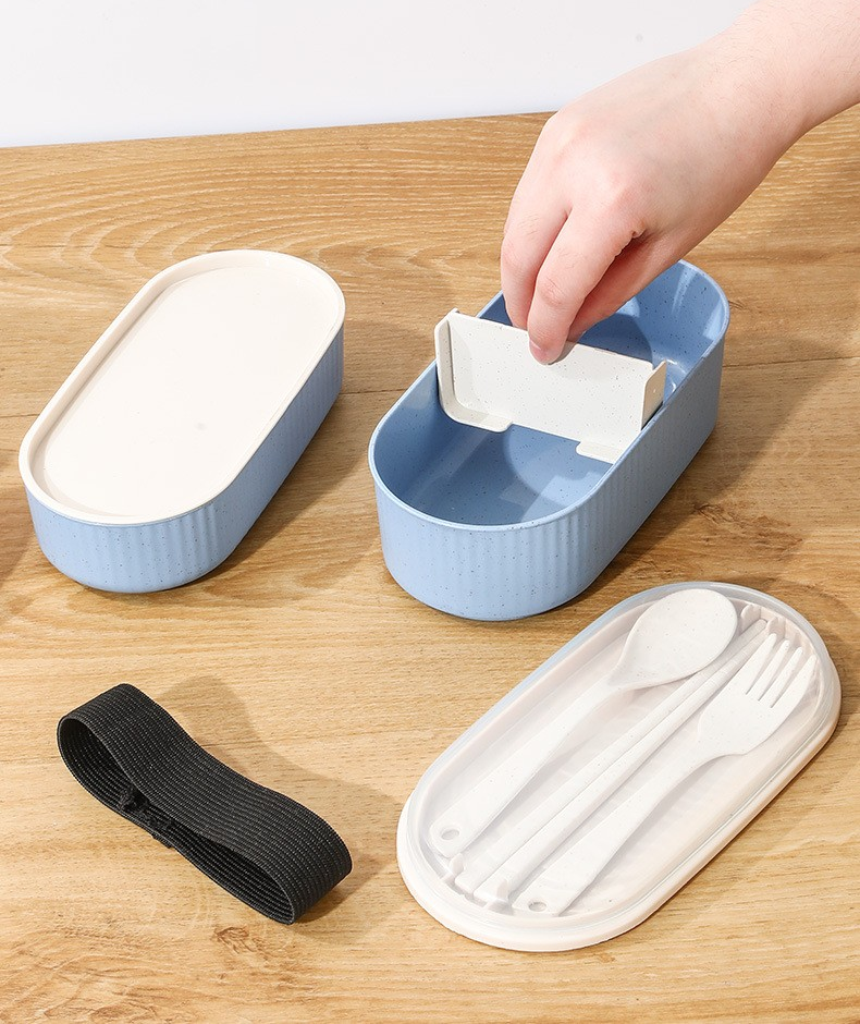 Double-layered Lunch Box 1