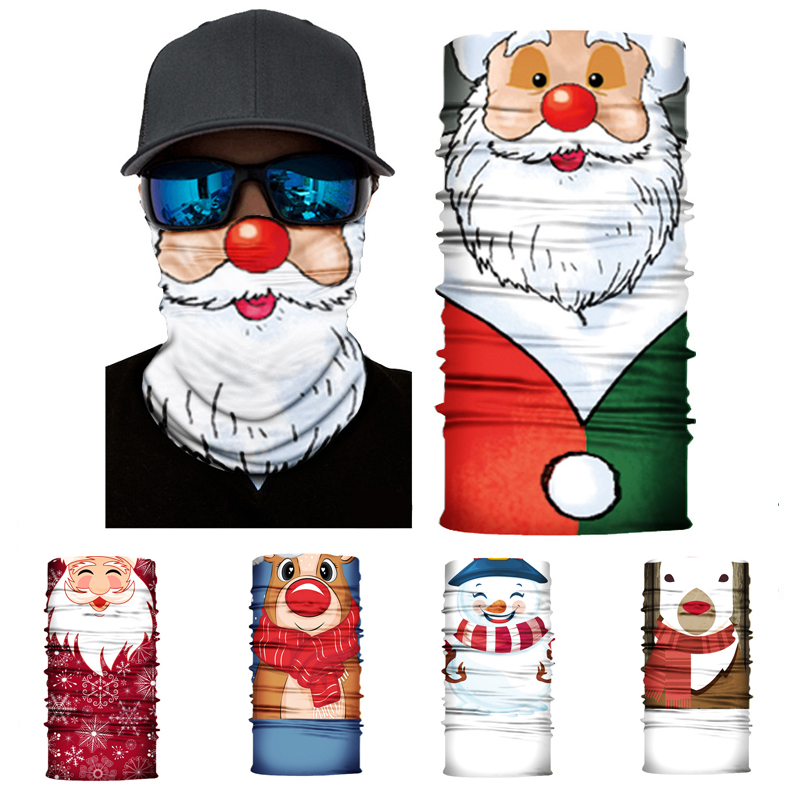 Christmas Seamless Bandana Neck Warmer 2