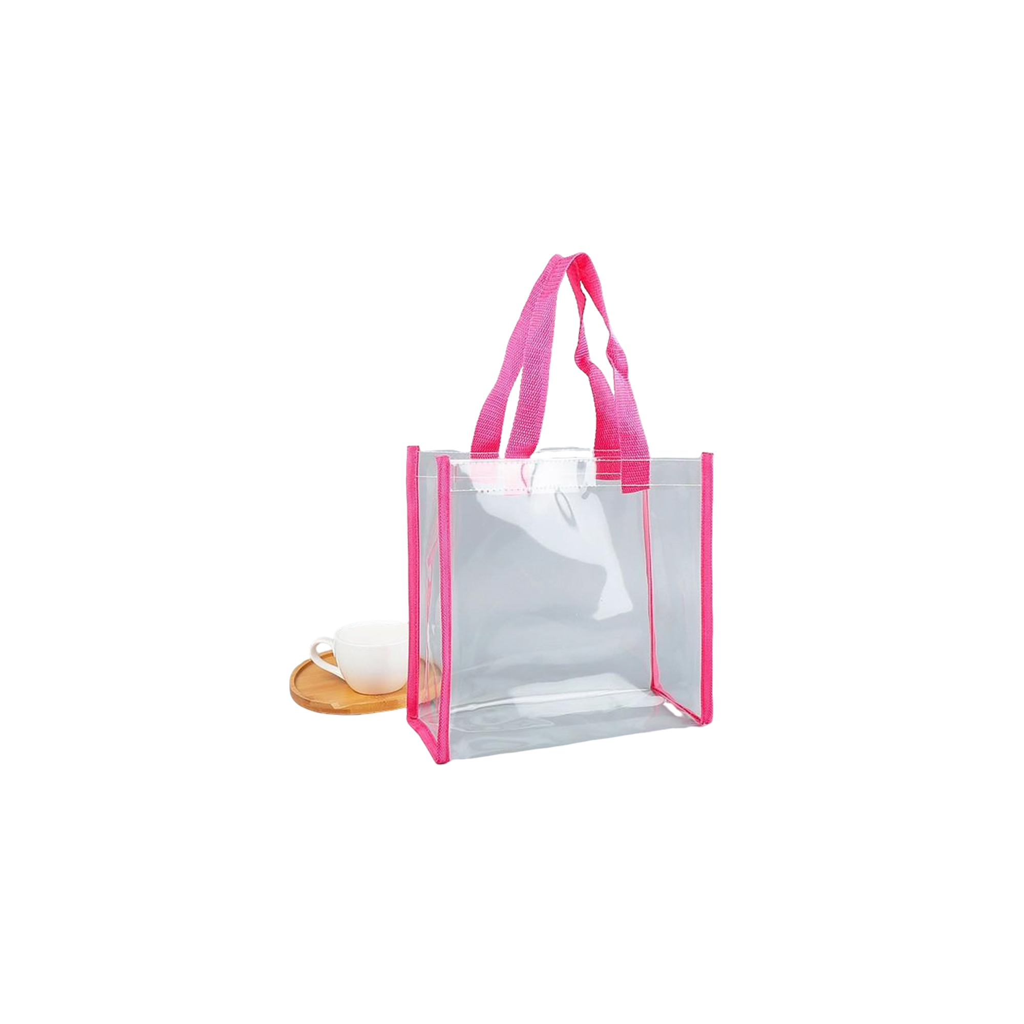 Clear Stadium Tote Bag With Handles 15