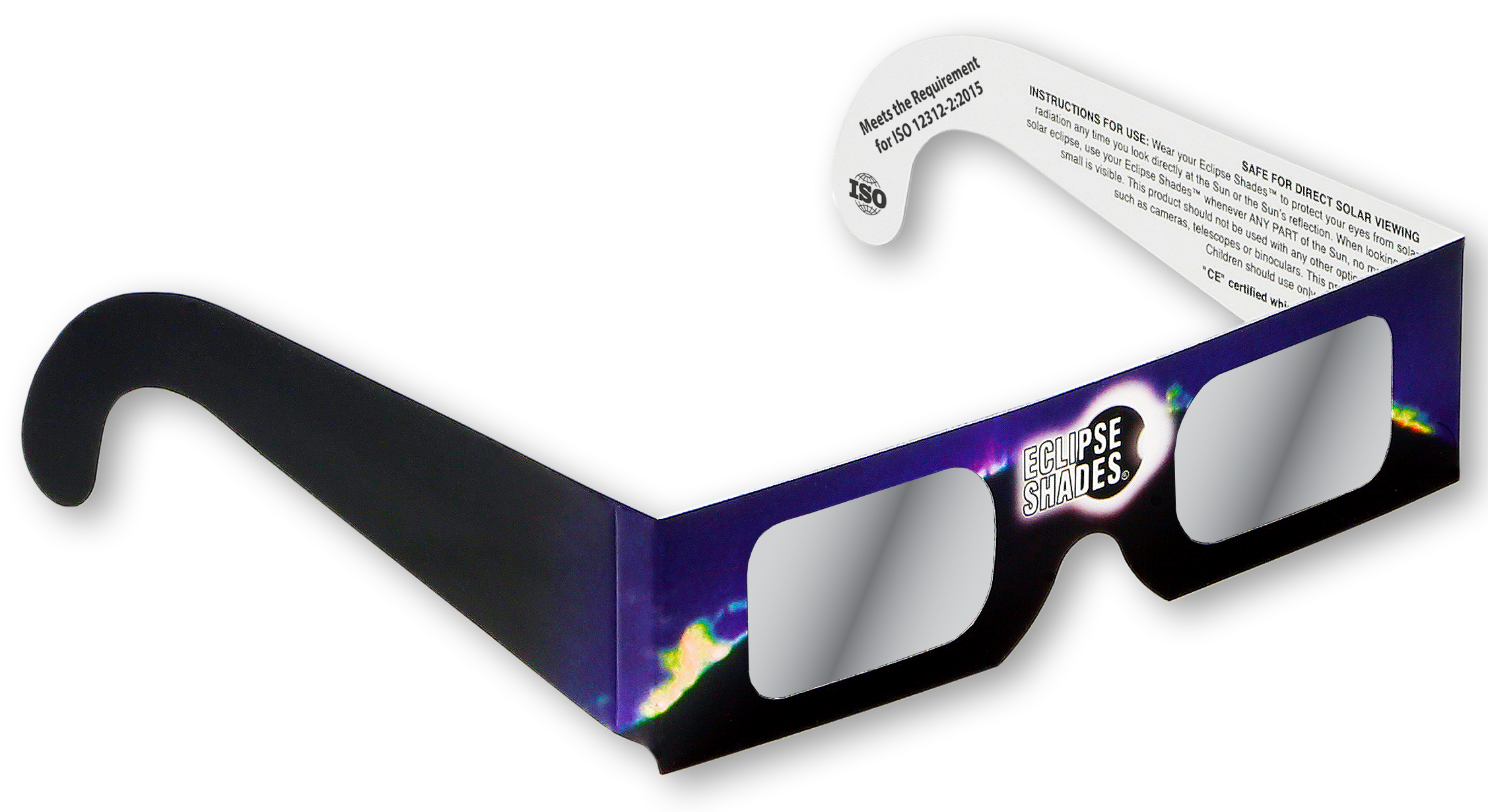 Eclipse Glasses - Safe Solar Viewers - Stock Blue 4