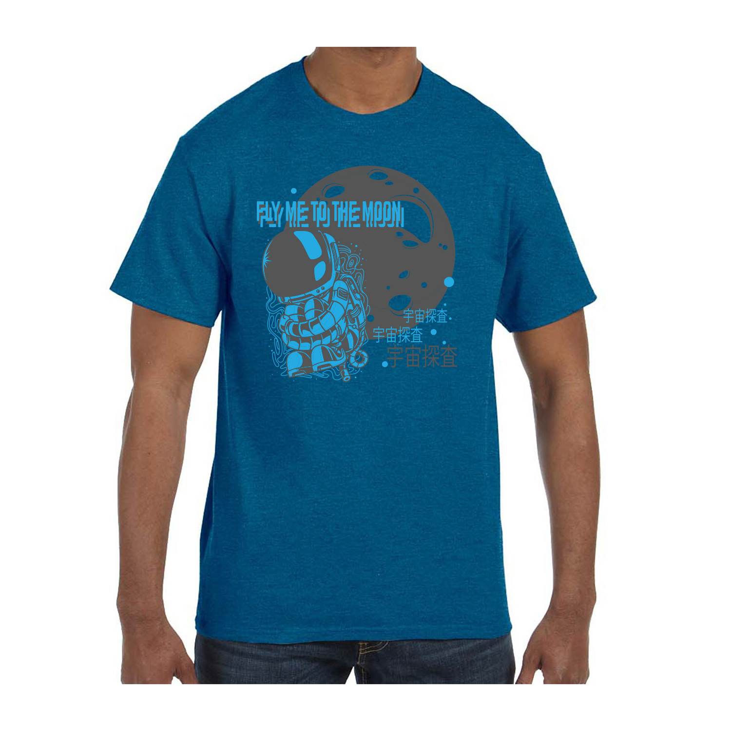 Gildan™ 5.3 oz Cotton Pre-Shrunk T-Shirt (2 Color Imprint) 66
