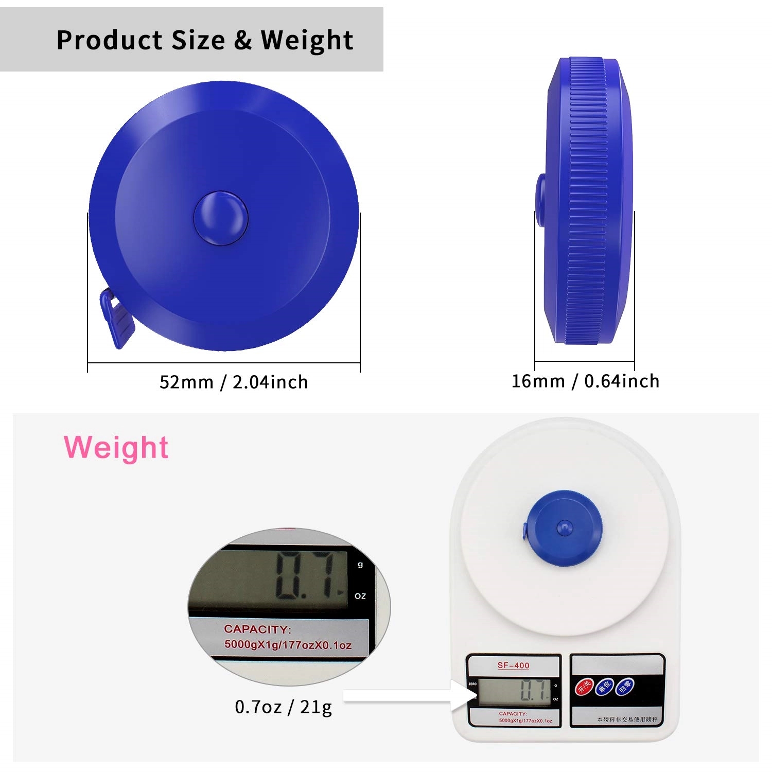 Soft Tape Measure Retractable 2