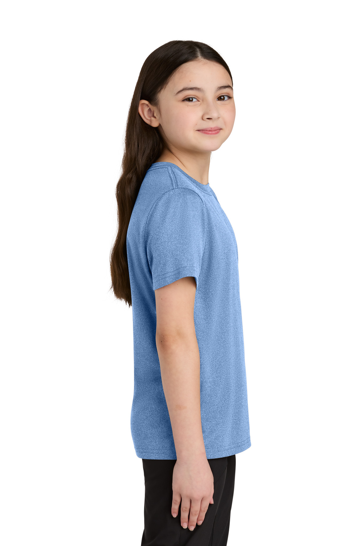 Port & Co Youth Heather Performance Tee PC390Y 31