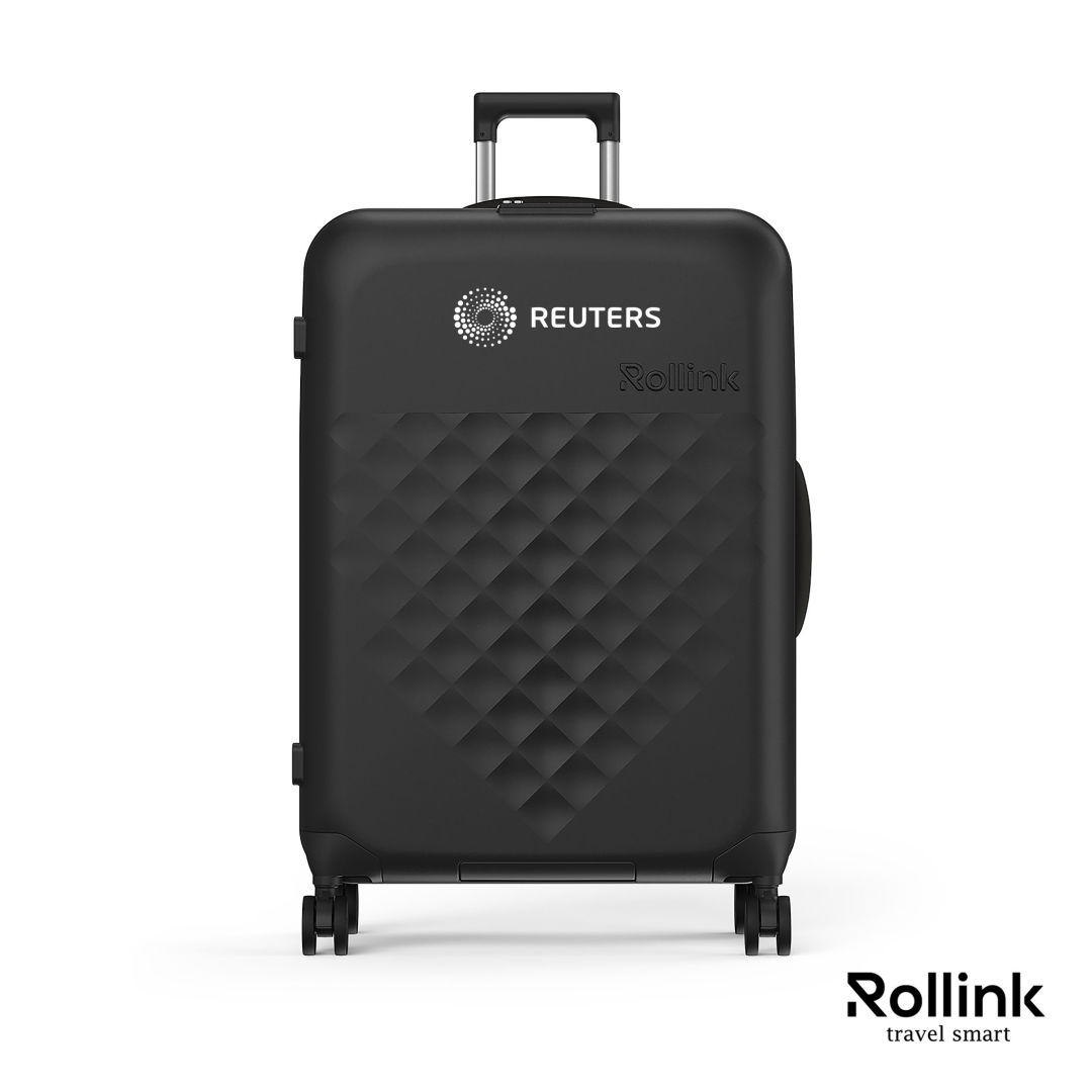 Rollink® Flex 360 Large Checked 4 Wheel Suitcase 10