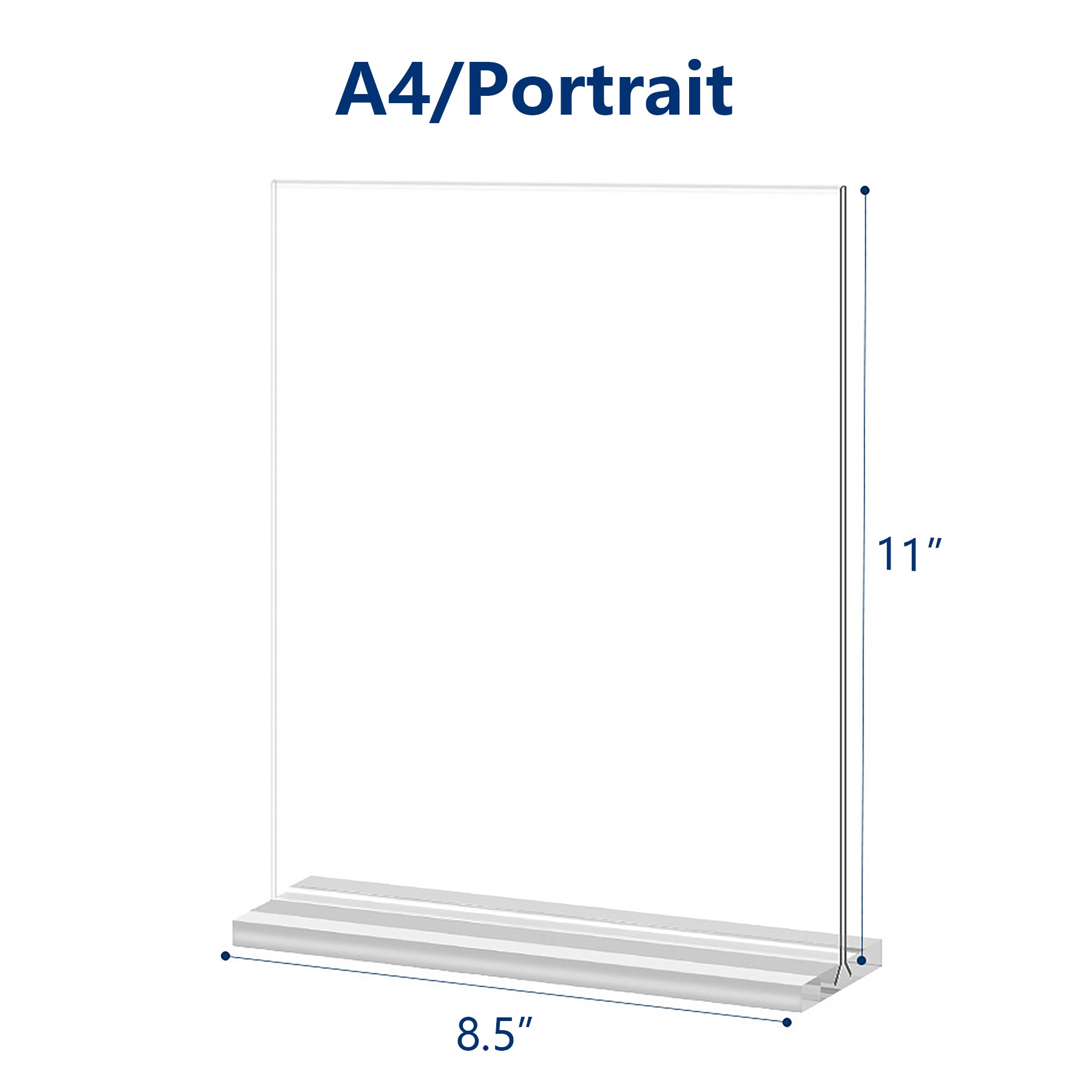 Acrylic Sign Holder 1